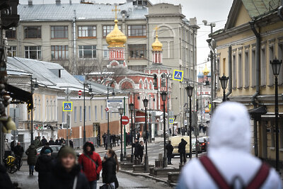    Улица весной в Москве ©Александр Манзюк РИАМО