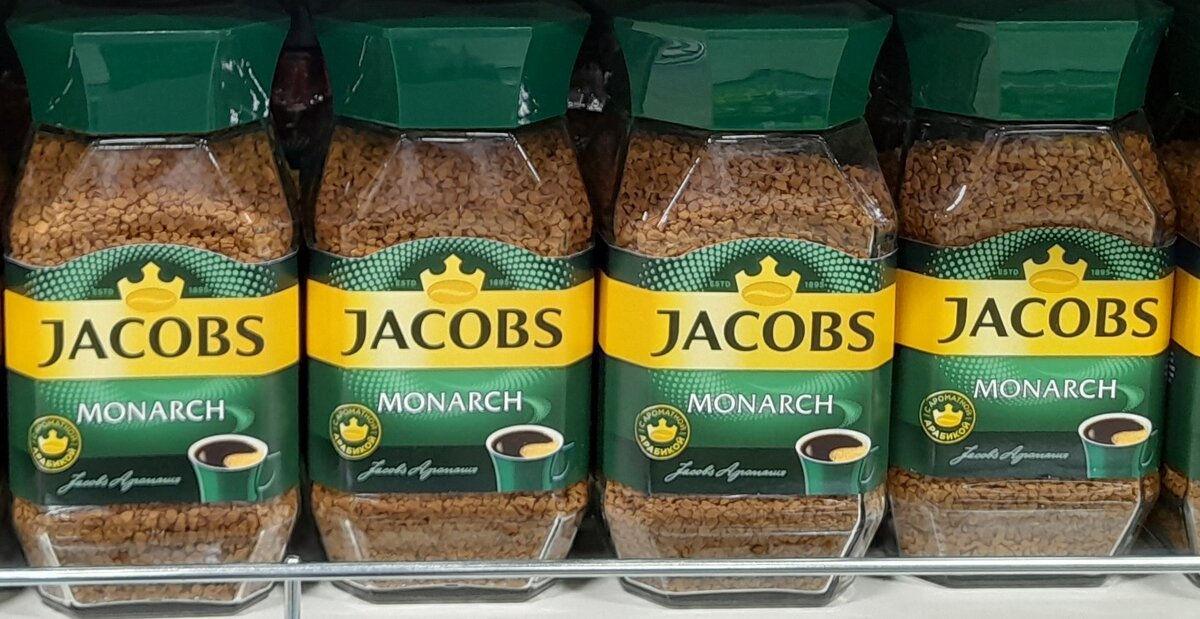 Кофе «JACOBS MONARCH» (фото автора)  