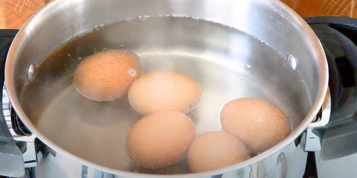 Практически кипение яиц