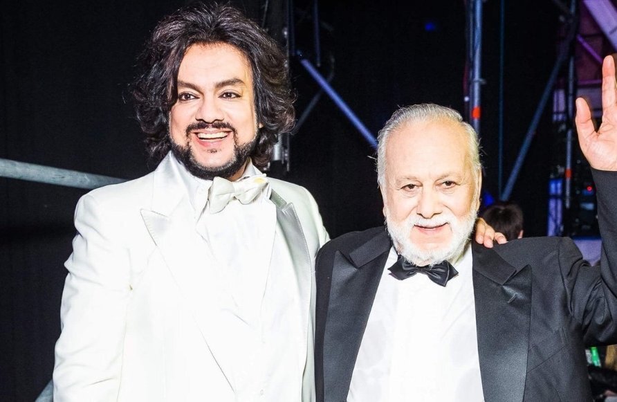      Филипп Киркоров с отцом