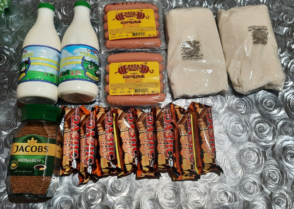 Небольшая продуктовая закупка