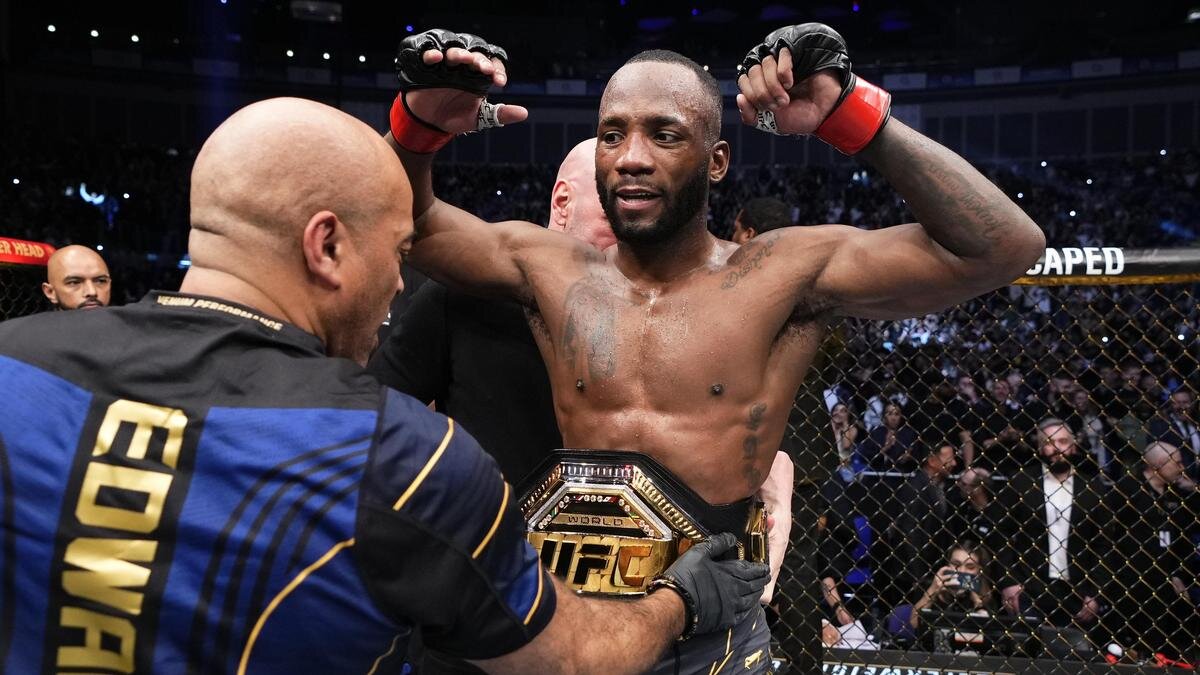    Боец Леон Эдвардс:Jeff Bottari/Zuffa LLC via Getty Images