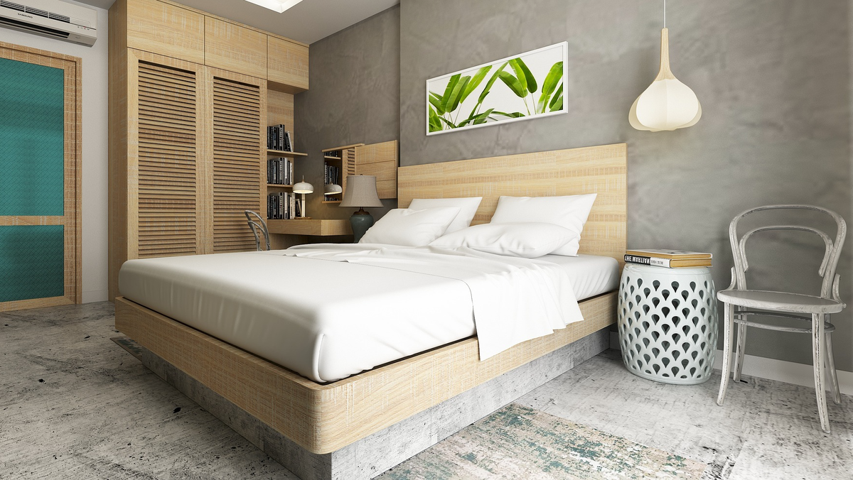 Максимальные аксессуары в спальне