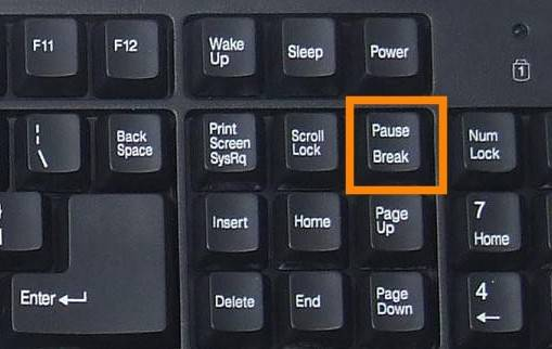 Где находится кнопка windows. Клавиша Pause Break на клавиатуре ноутбука. Кнопка Break на клавиатуре. Кнопка Pause на клавиатуре. Pause Break что это такое на клавиатуре.
