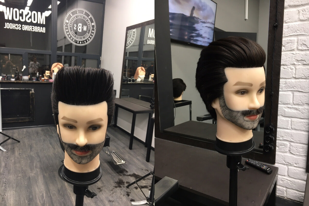 Учебные головы-манекены для парикмахеров