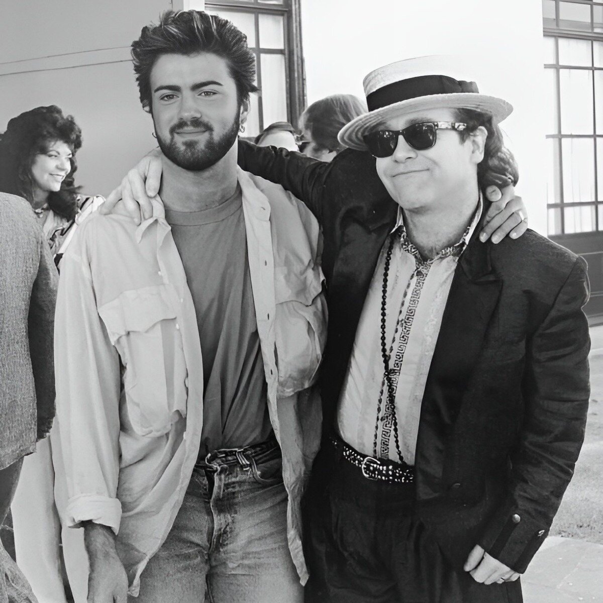 Джордж Майкл и Элтон Джон