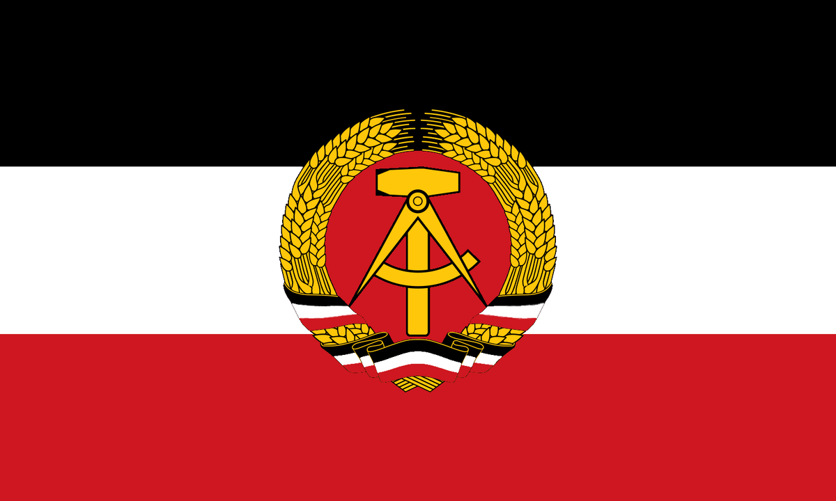 Флаг ГДР под управлением Кайзера