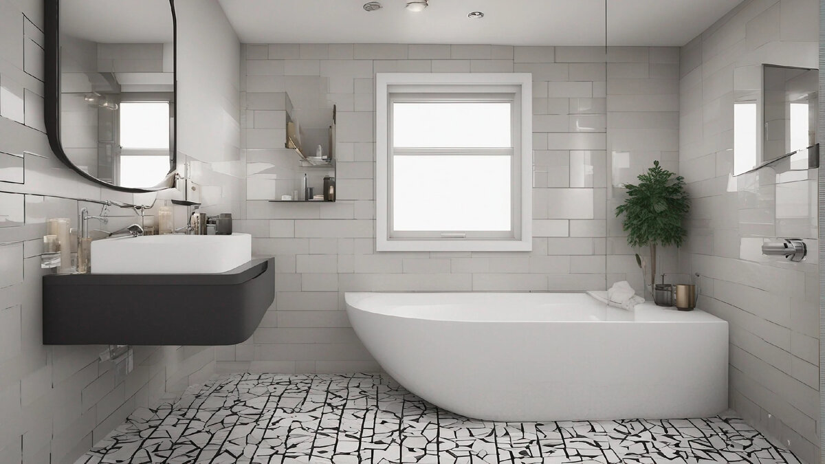 Укладка плитки в ванной