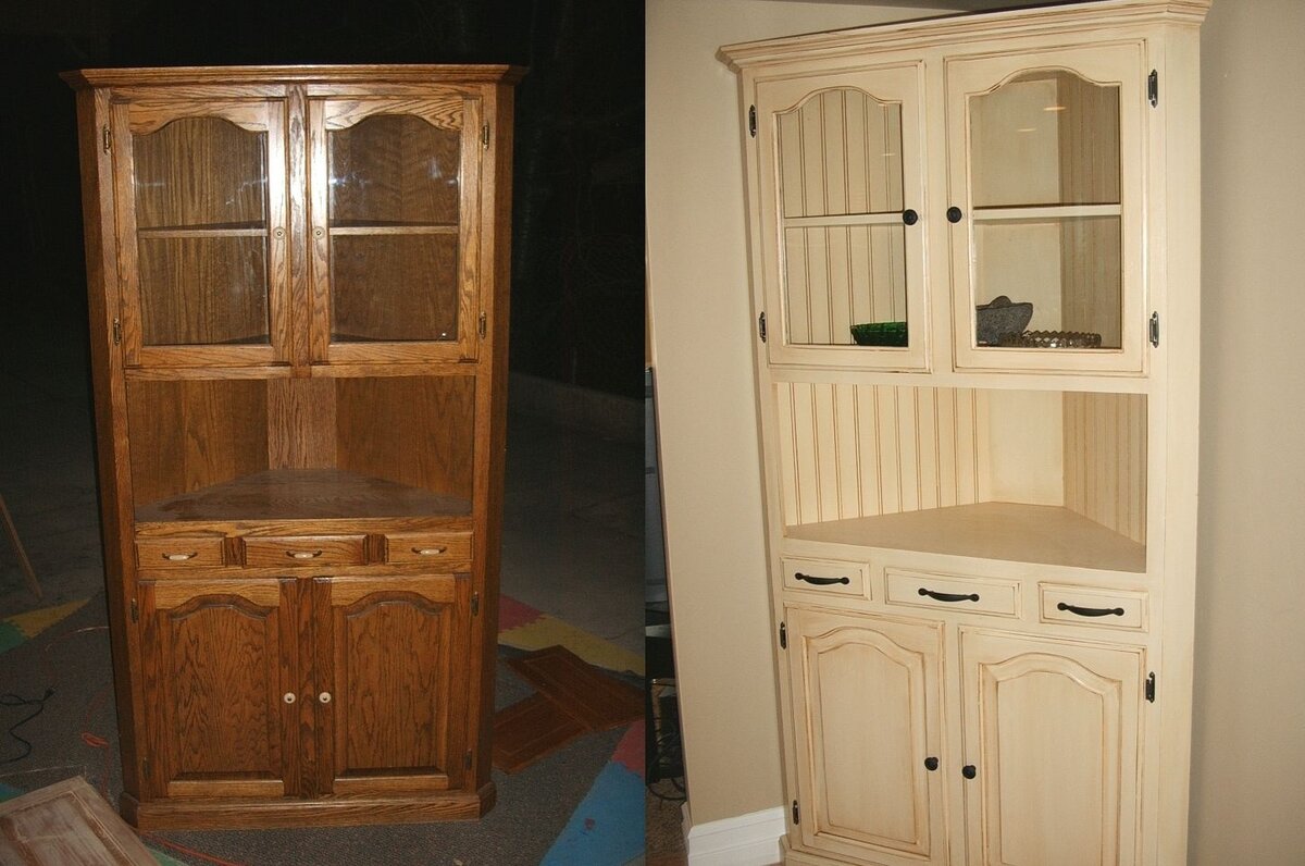 Старая мебель до и после
