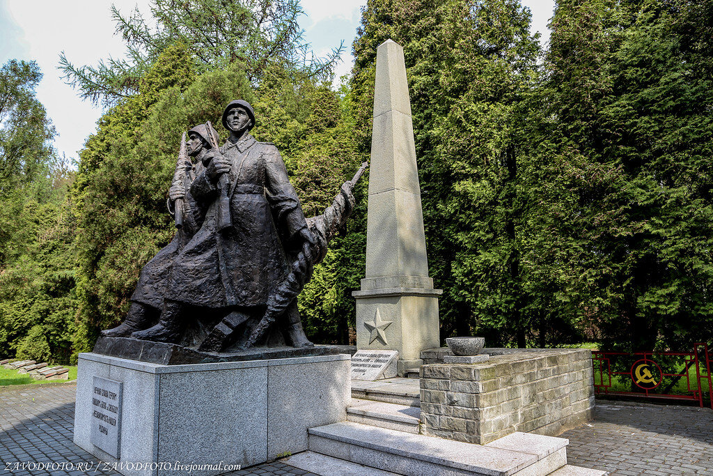 Советские памятники в польше