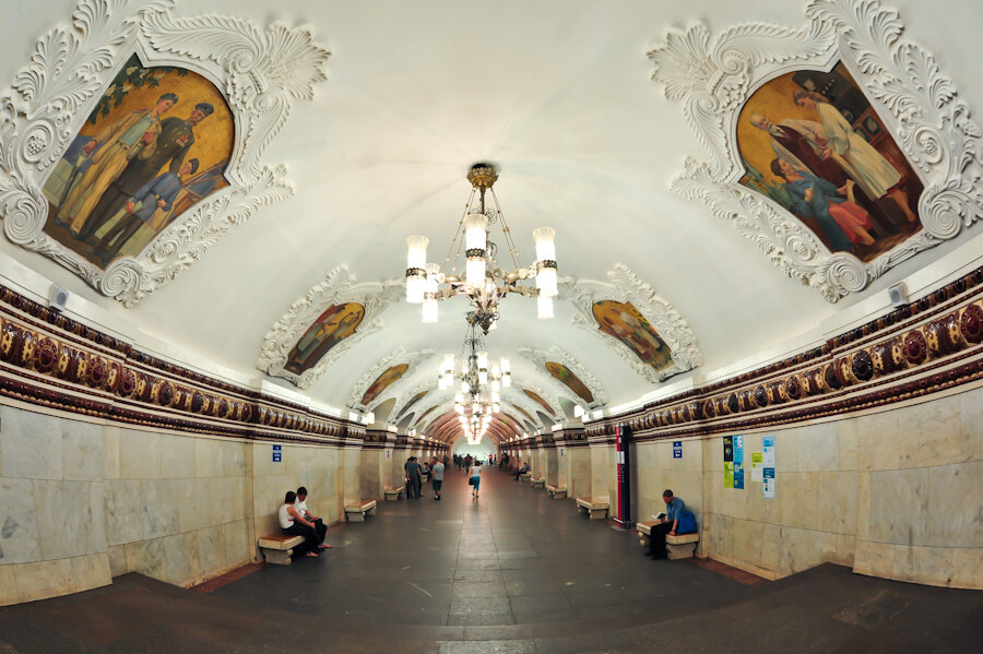 Московское метро очень