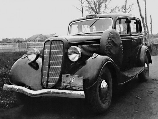 
 ГАЗ М1 Такси Опытный ‘1936