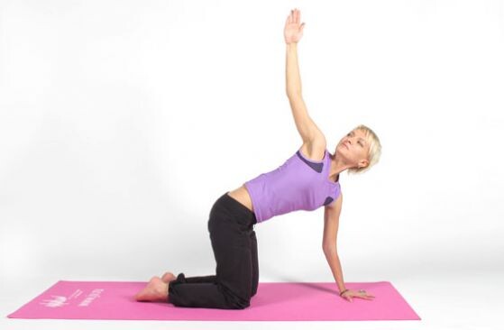 Второе упражнение ,,Скручивание,.