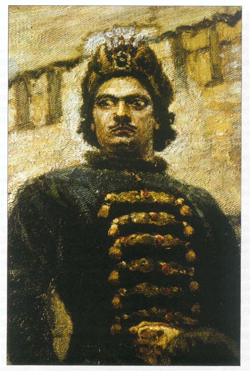 Даже Суриков представлял себе Петра не совсем в своём уме)