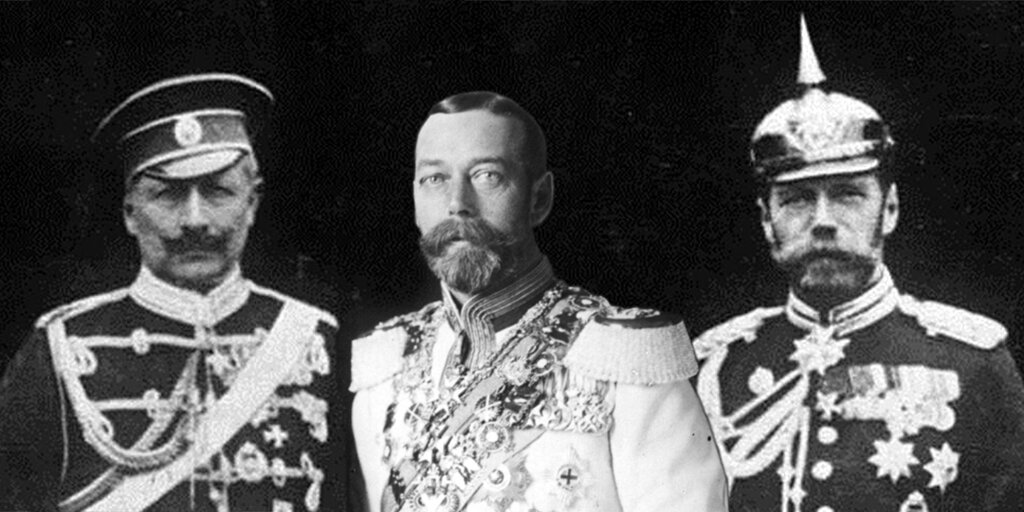 Фото русского царя и английского короля