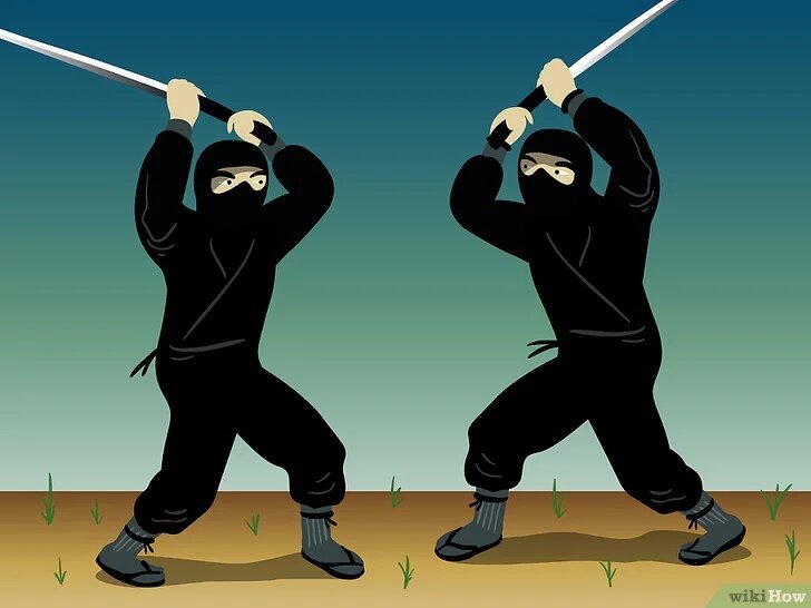 Основы боевой техники ниндзя. | Интересный гайдзин | Дзен