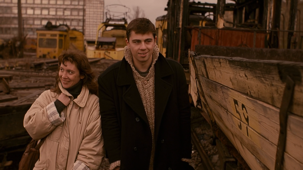 Кадр из фильма "Брат", 1997 г.