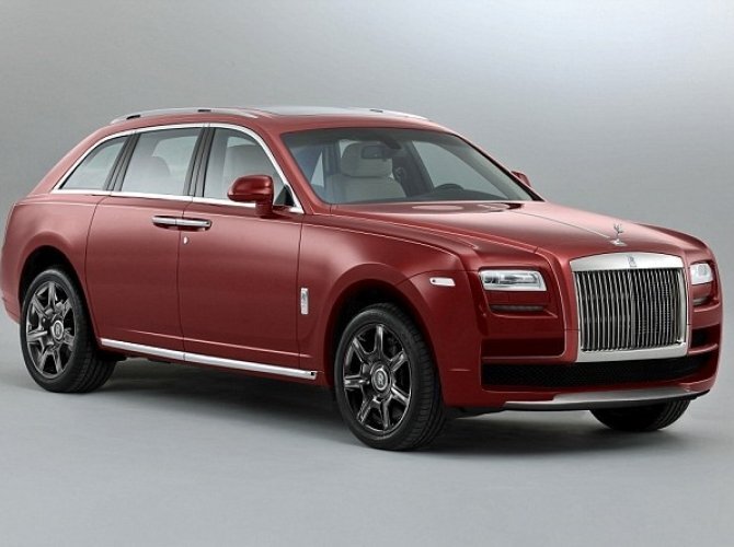Один из первых тизеров Cullinan