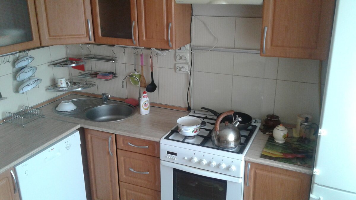 После ремонта.