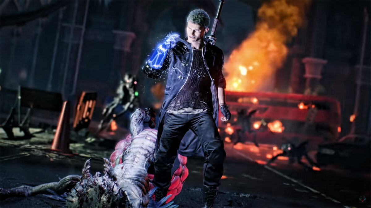 Скриншот из игры Devil May Cry 5