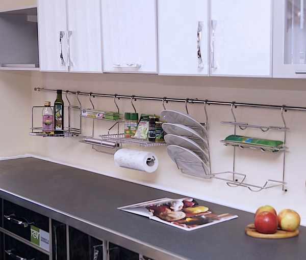 Держатель для полотенец на рейлинге