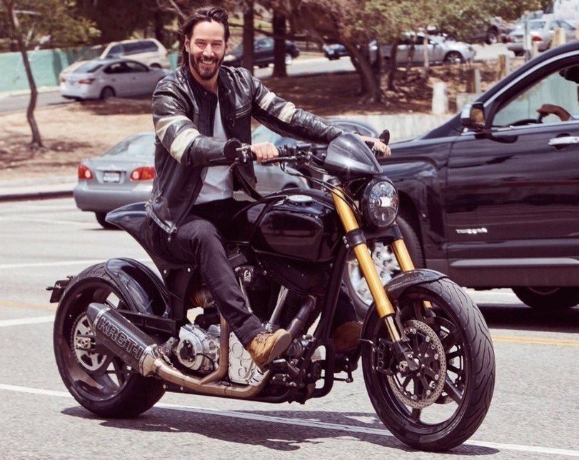 Keanu Reeves мотомастерская