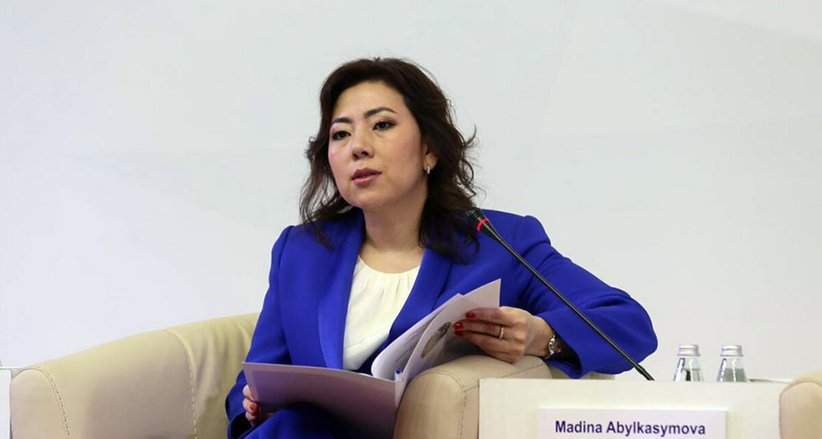 МАДИНА АБЫЛКАСЫМОВА. ФОТО С САЙТА AKTOBE.GOV.KZ