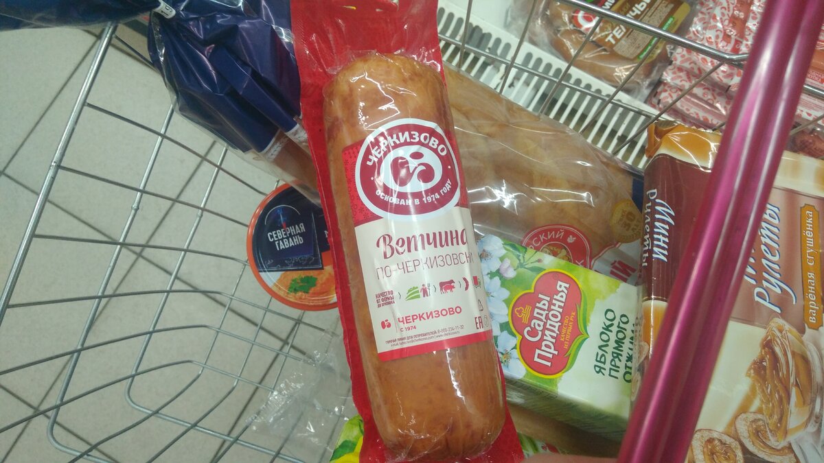 Моя продуктовая корзина.