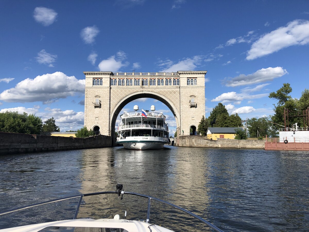 Шлюзы на волге фото