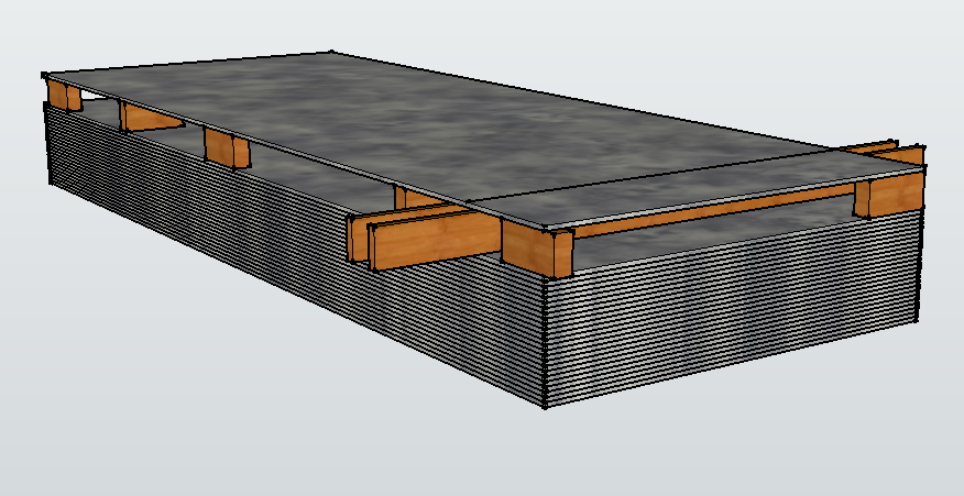 "Стол" для резки ЦСП.