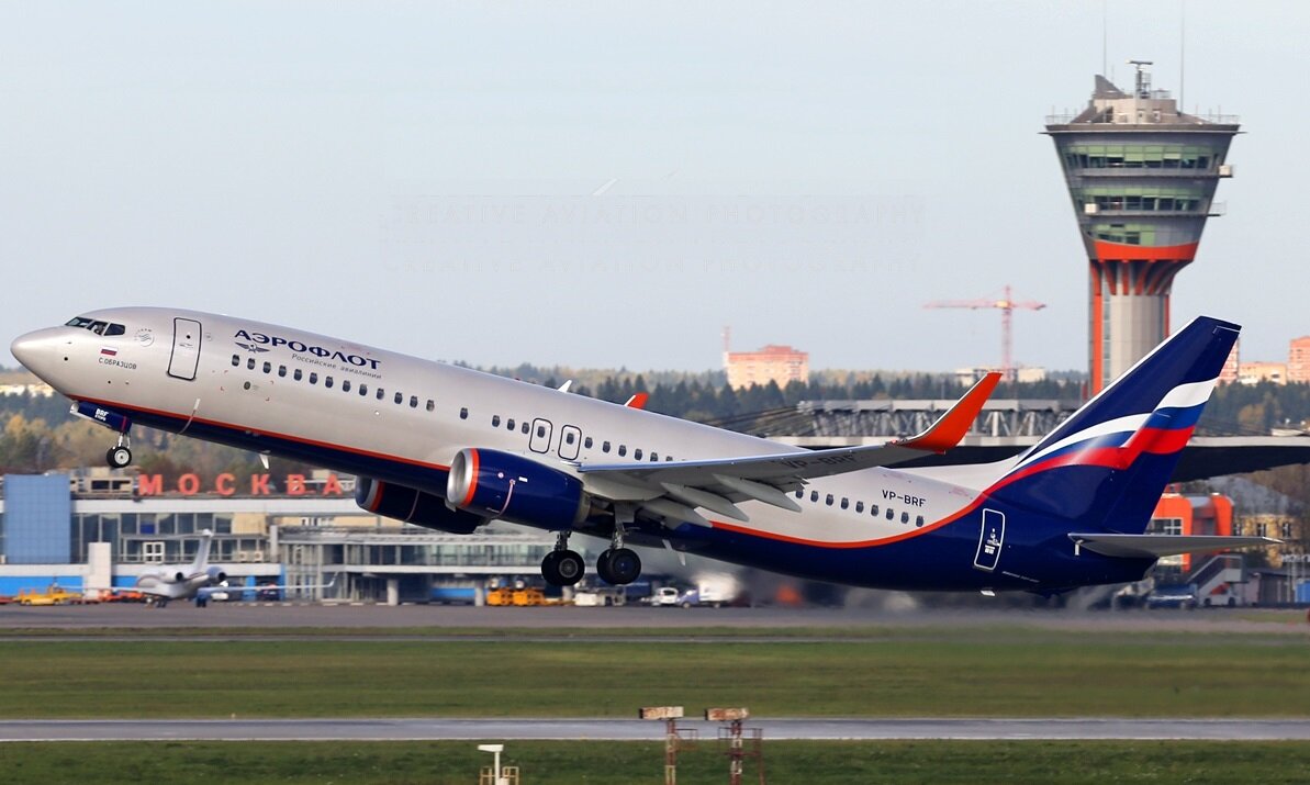 На фото Boeing 737-800 А/К Аэрофлот