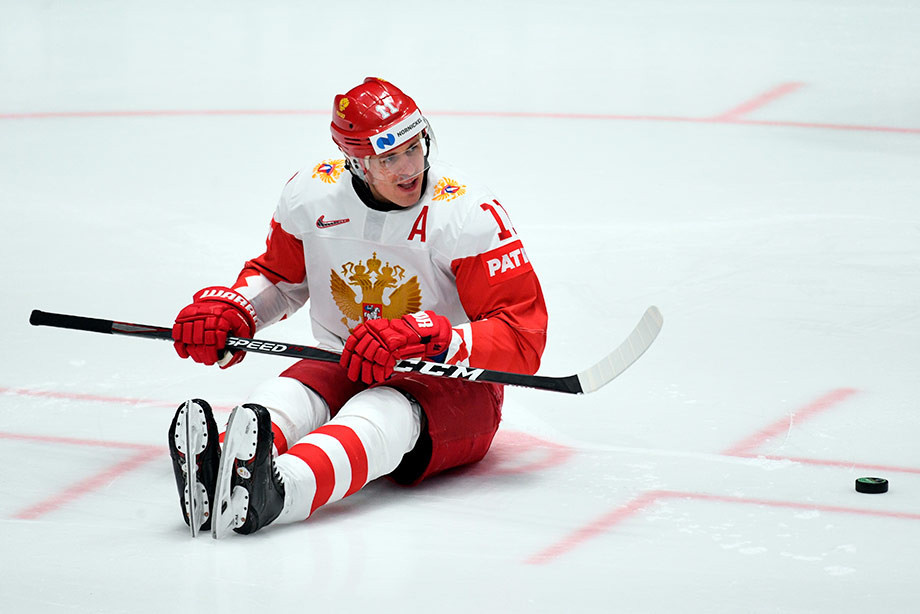 Евгений Малкин в Сборной России.