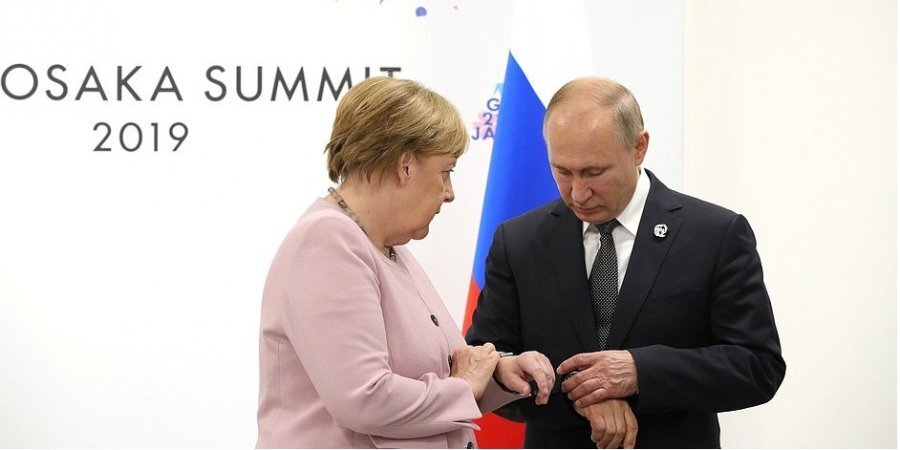 Ангела Меркель и Владимир Путин
Kremlin.ru