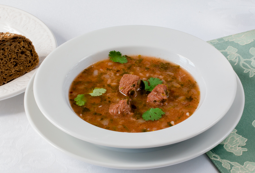 Любимый грузинский суп харчо. Моя интерпретация классики