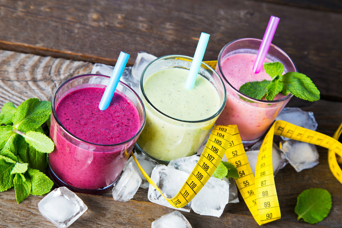 натуральные коктейли