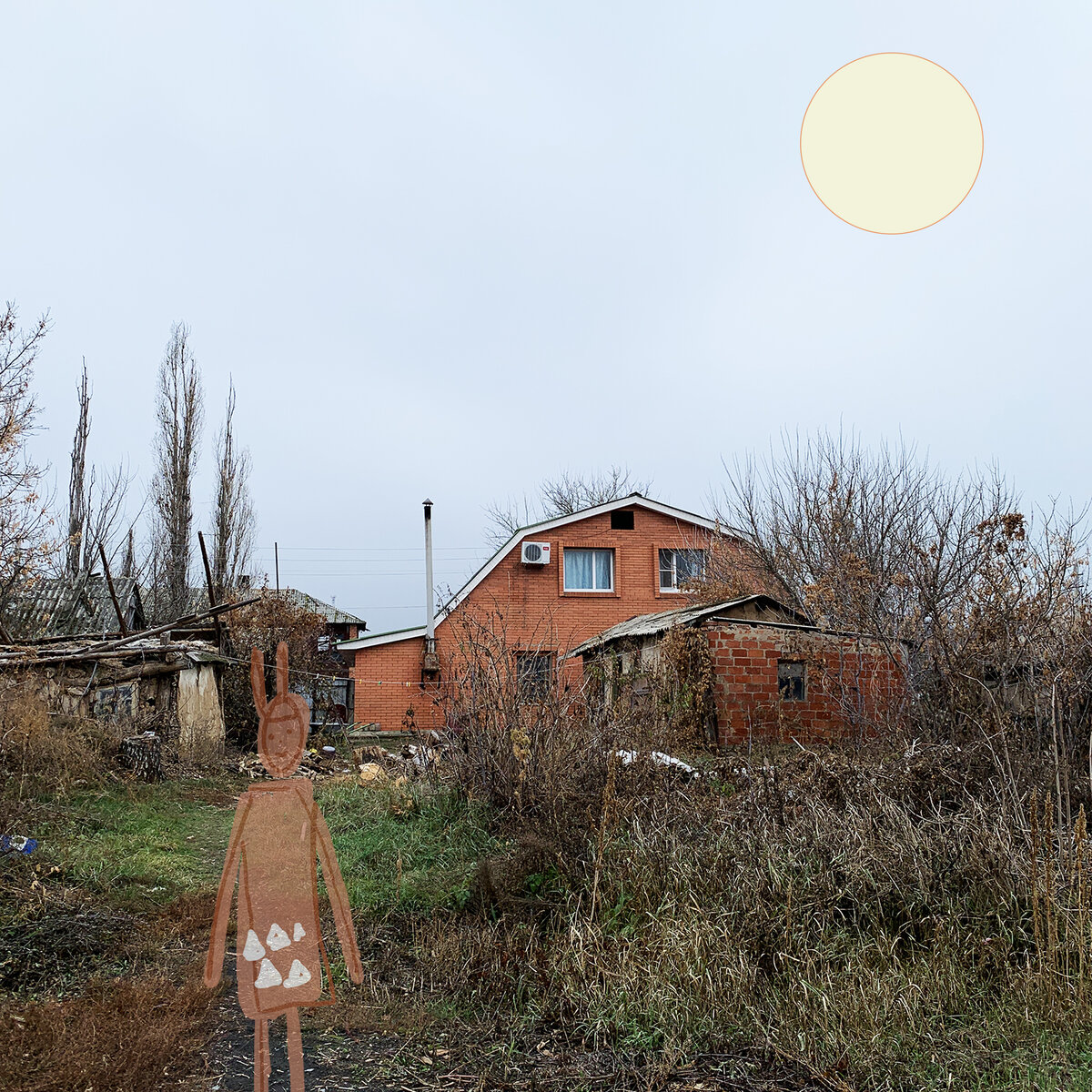 вид со двора