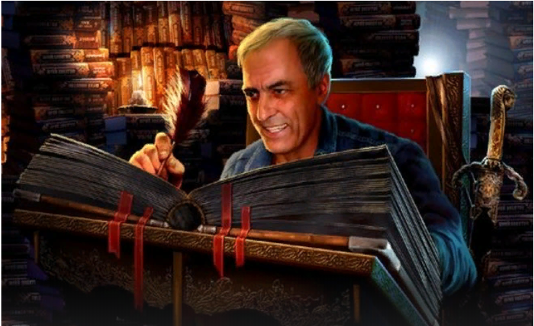 Арт портрет писателя взят из открытых источников