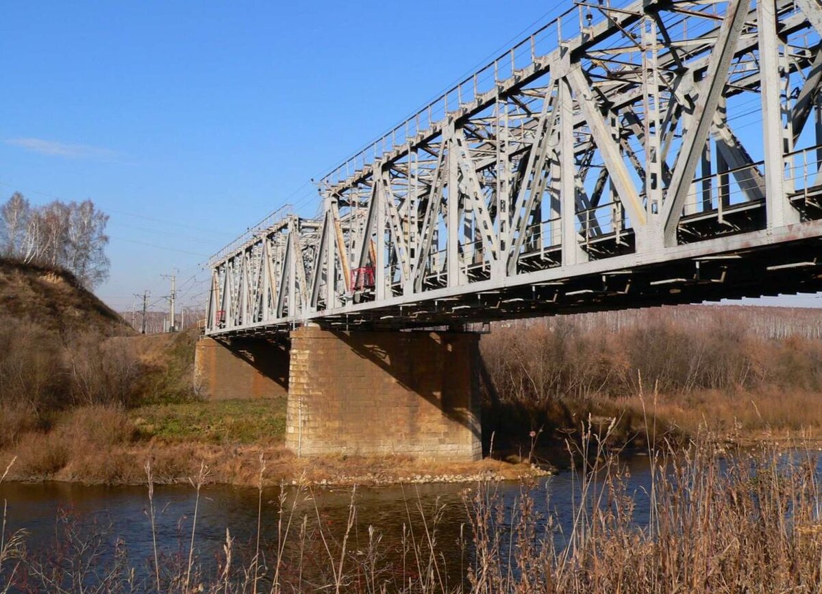 Через реку новосибирск