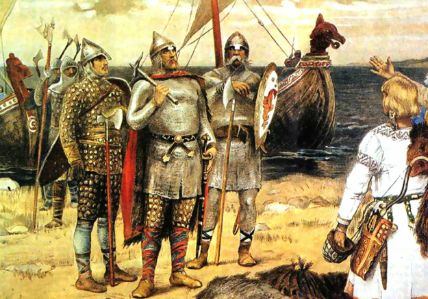 Виктор Васнецов, картина "Варяги" 1909 г.