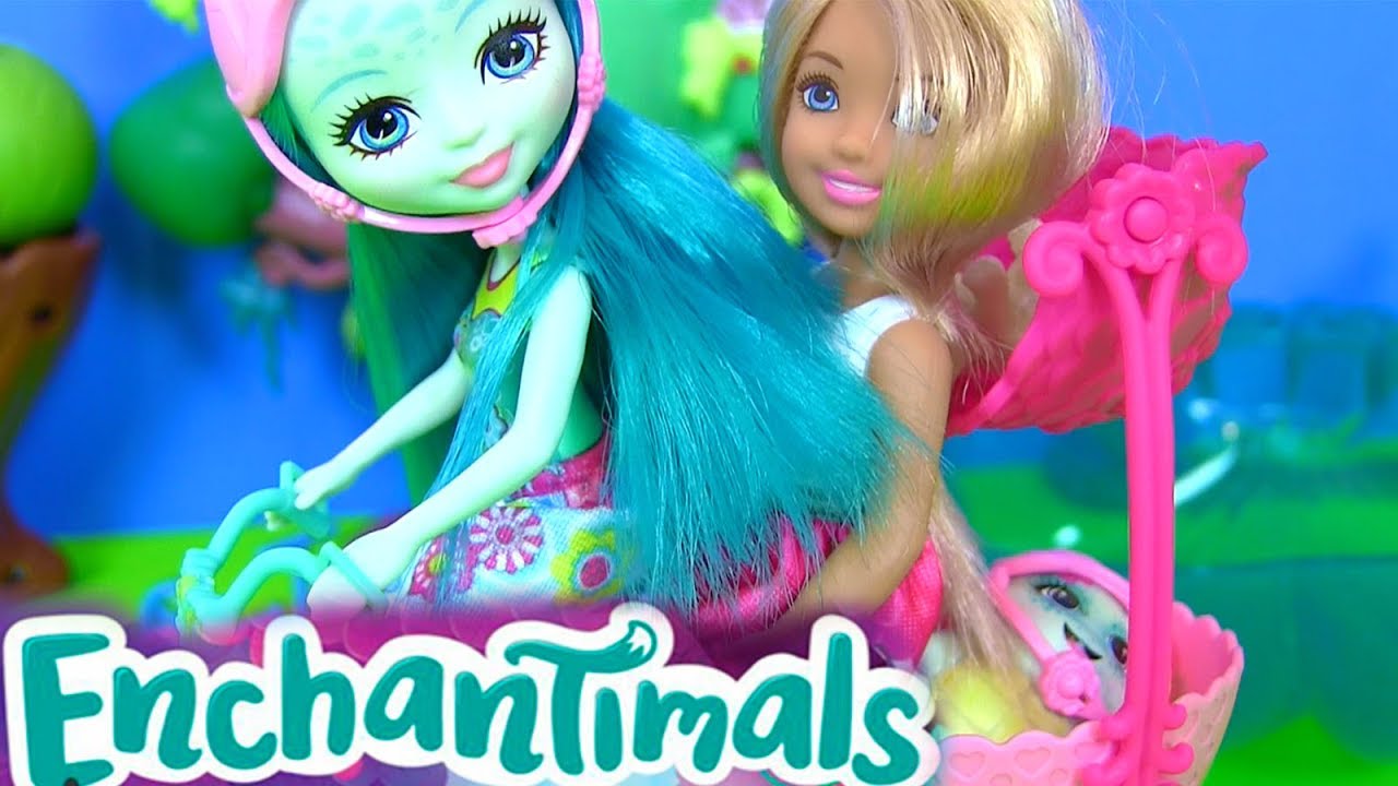 #Куклы Enchantimals Taylee Turtle Мультик ЧЕЛСИ и ТАЙЛИ! Видео для Детей  #Игрушки | Барби