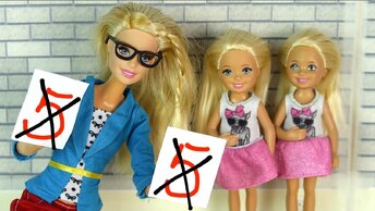 Тайна Сестричек раскрыта! Учительница зачёркивает Пятёрки! Мультик #Барби Школа Куклы для девочек iKuklaTV
