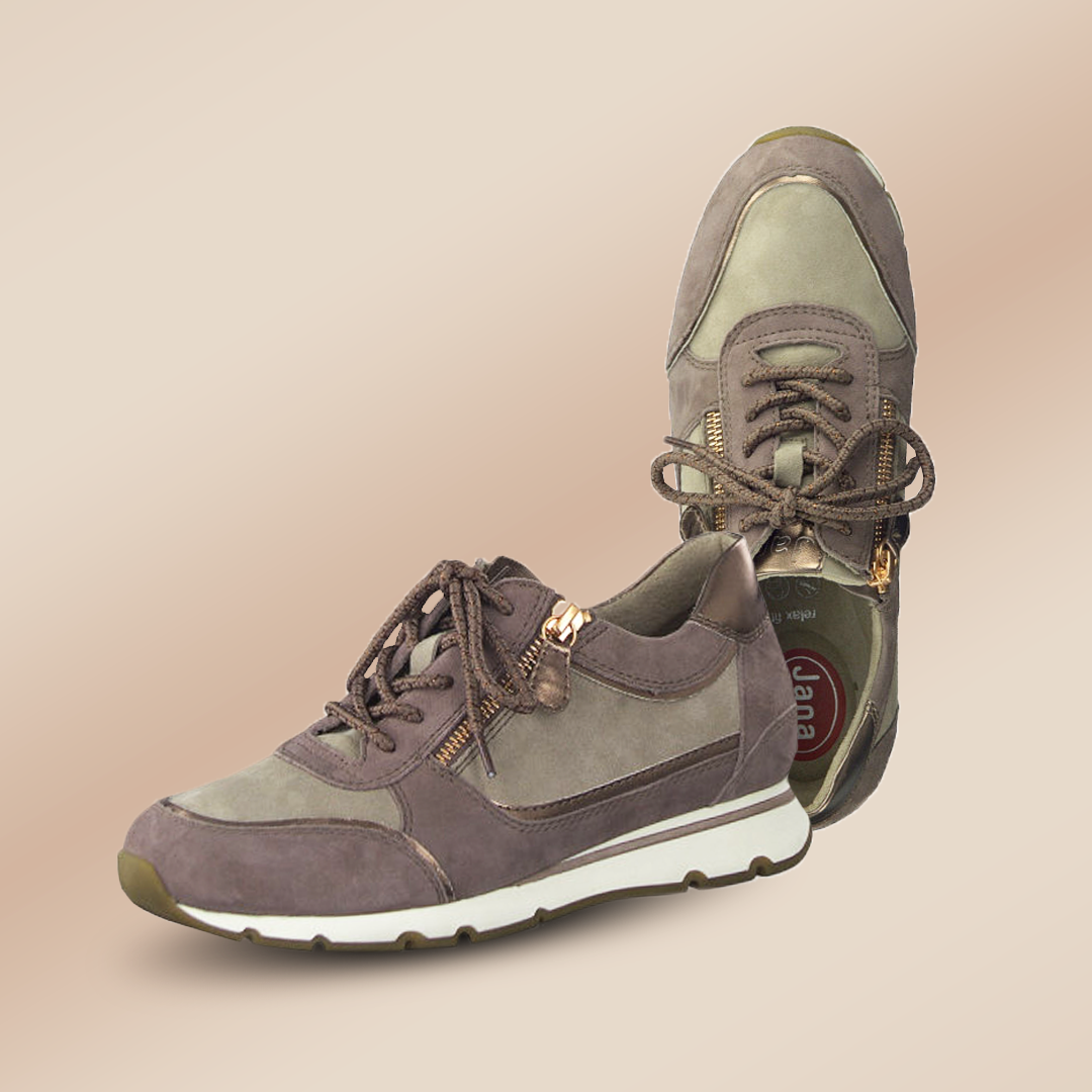 Кроссовки Jana из натуральной замши из новой коллекции FW22, 8 390₽ (Wildberries.ru)