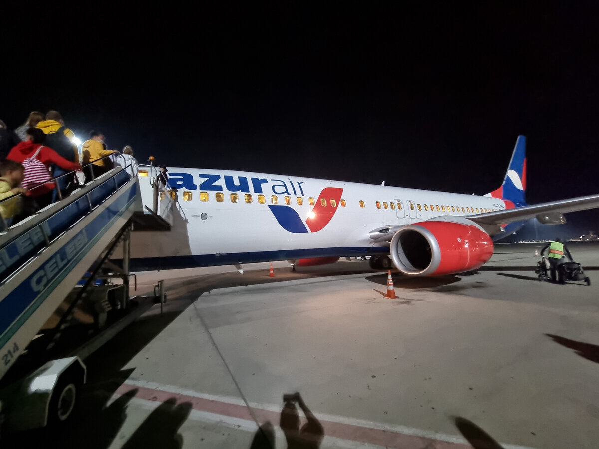 Boeing авиакомпании AZUR air