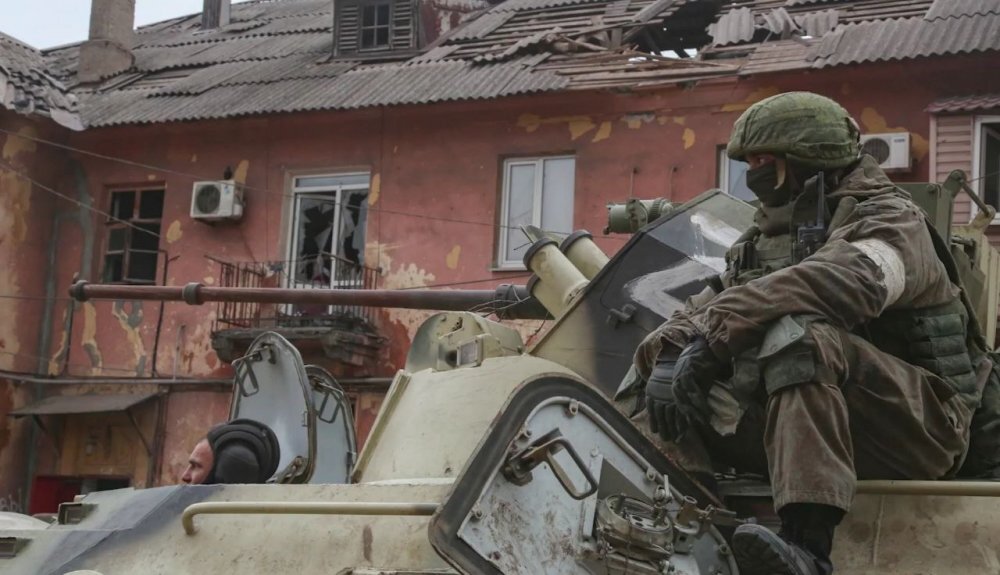 Бойцы Союзных сил в боях за освобождение Мариуполя. Источник: t.me/milinfolive