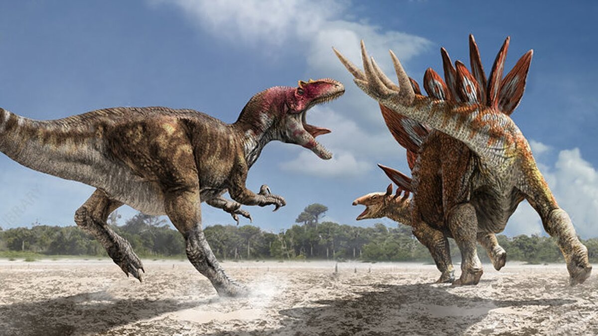 Аллозавр против Стегозавра
