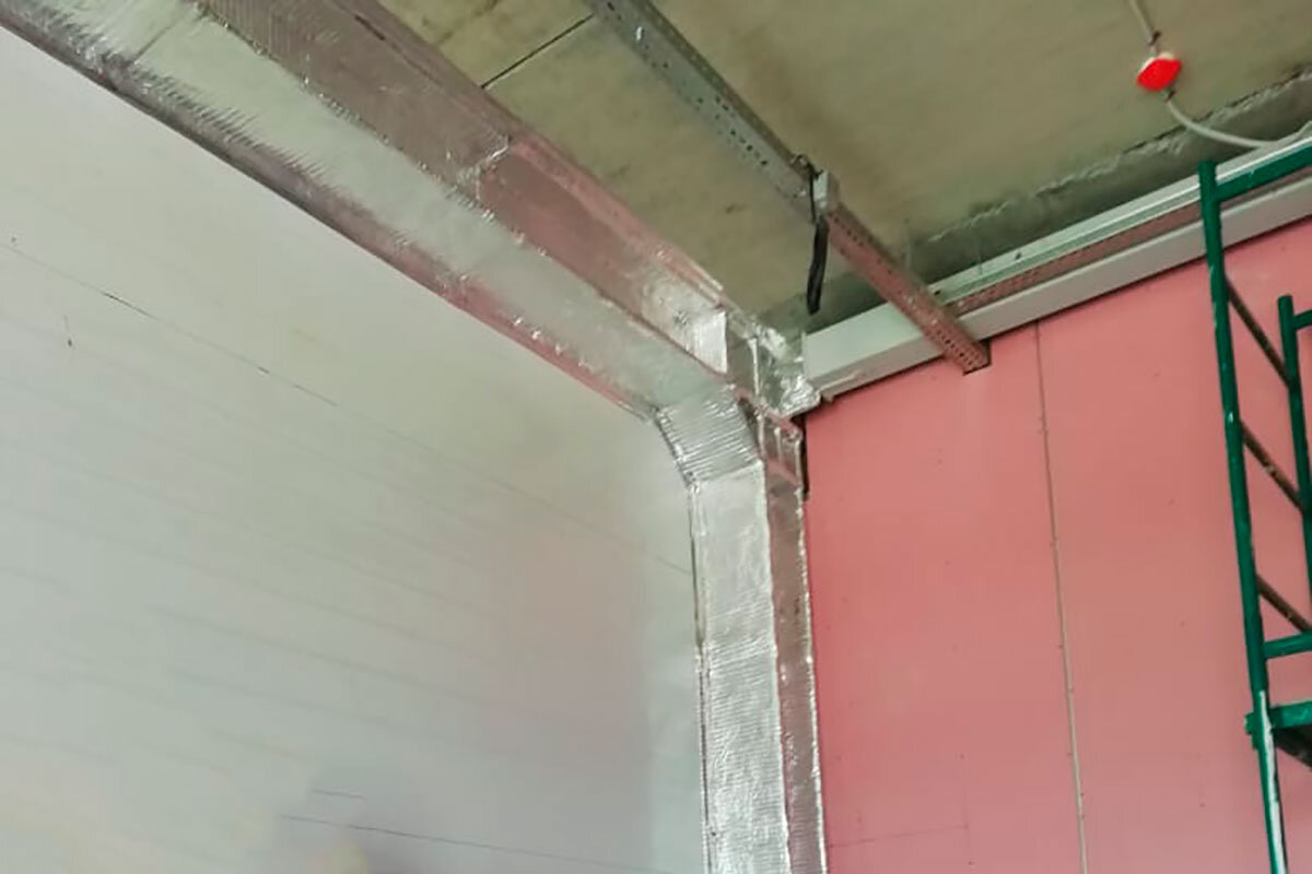 Металлические несущие конструкции ПОСЛЕ ОГНЕЗАЩИТЫ