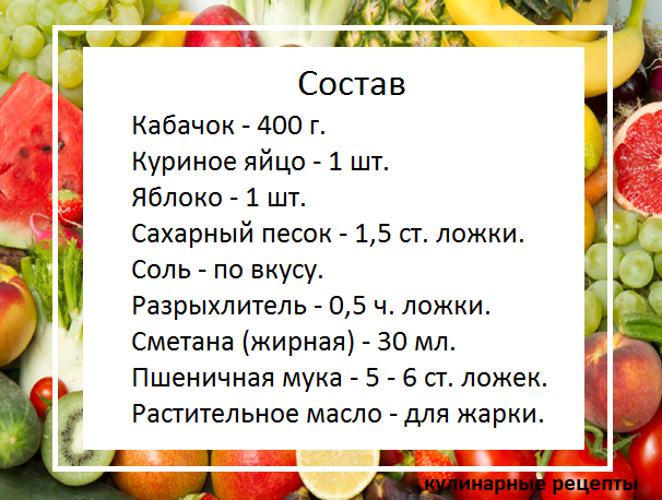 кулинарные рецепты