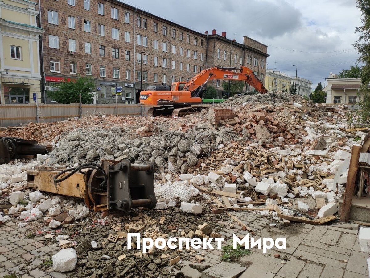 Скандальное здание «Кантри» полностью снесли