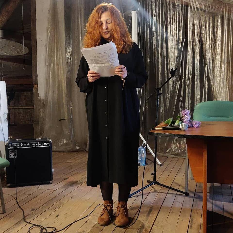 
2022. Сапрыкина читает Хармса