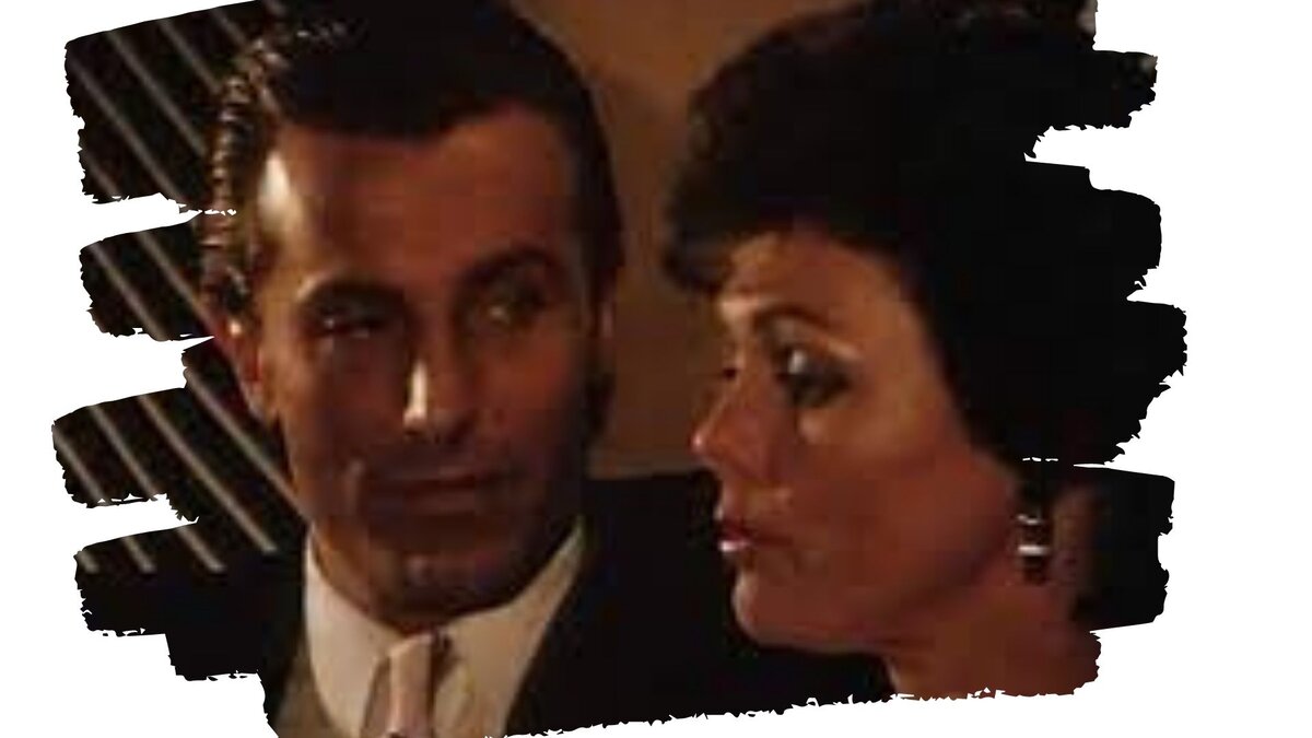 Кадр из мини-сериала "Возвращение в Эдем" (Австралия, 1983, режиссер К. Артур). Грег Марсден - Джеймс Рейн, Стефани Харпер (Тара Уэллс) - Ребенка Гиллинг